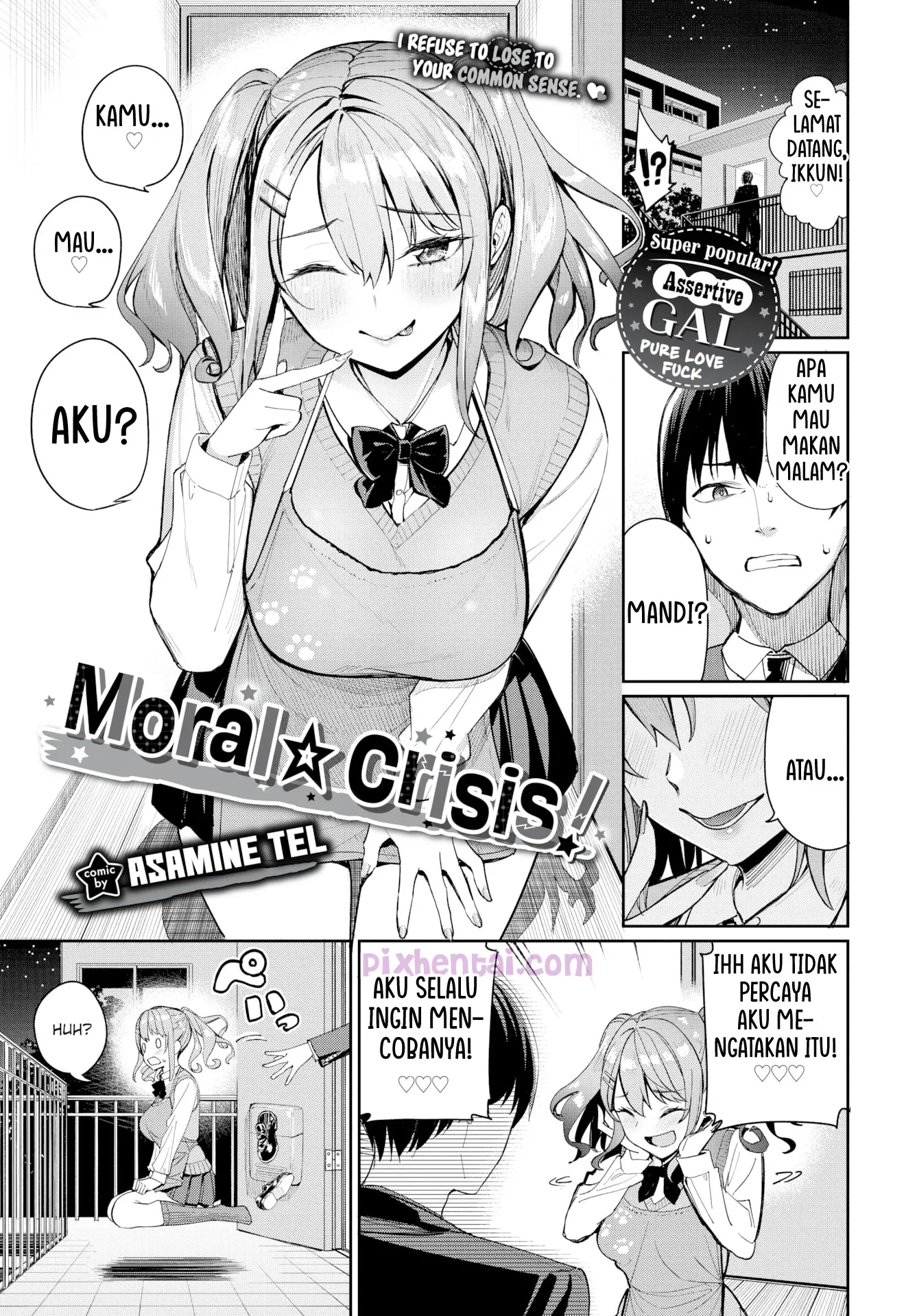Komik hentai xxx manga sex bokep Moral Crisis Menolak sange kepada pacar yang masih pelajar 1